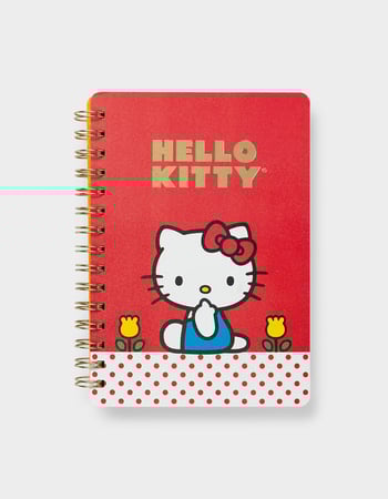 STUDIO OH! x Sanrio Retro Hello Kitty Agatha Notebook with Sticker Sheet Primary Image