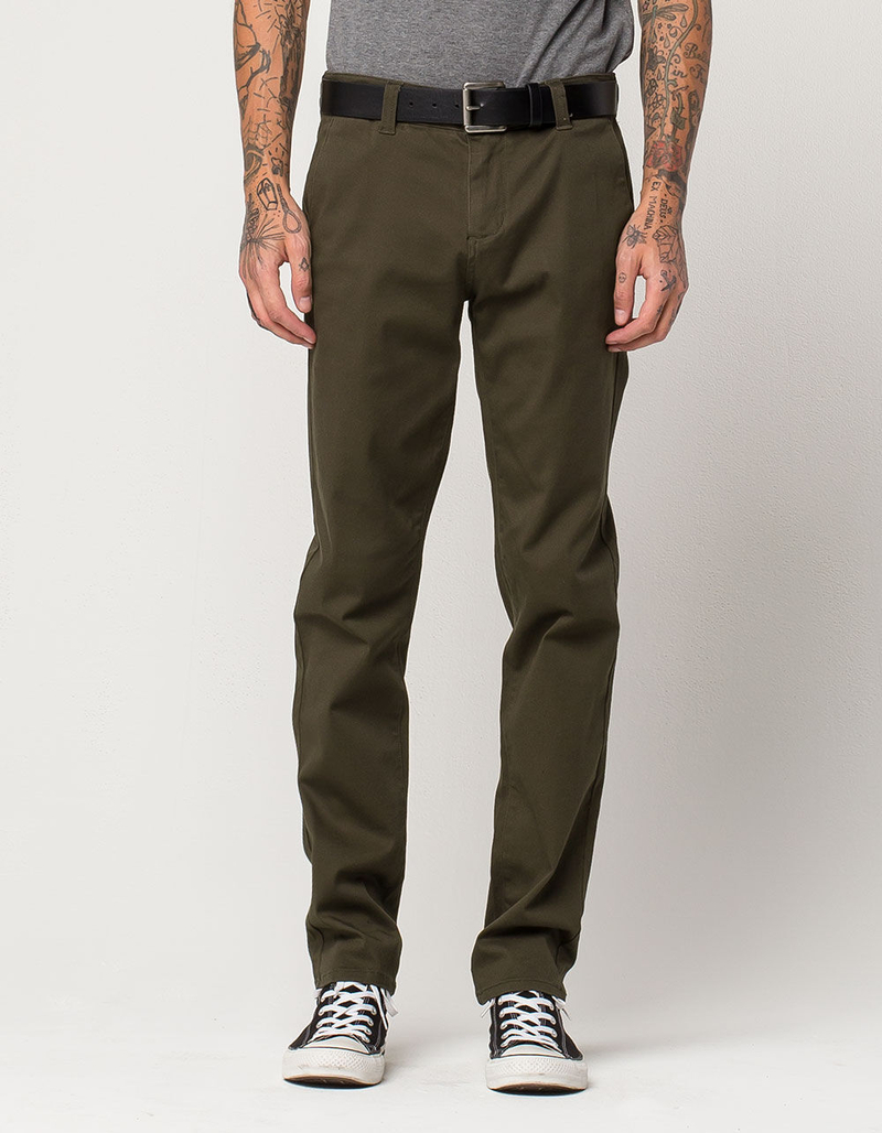 RSQ London Mens Skinny Stretch Chino Pants image number 1