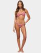 EDIKTED Livy Zigzag Crochet Bandeau Bikini Top image number 5