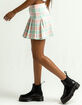 FULL TILT Plaid Pleated Skirt image number 3