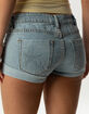 RSQ Womens Low Rise Cuffed Micro Shorts image number 6