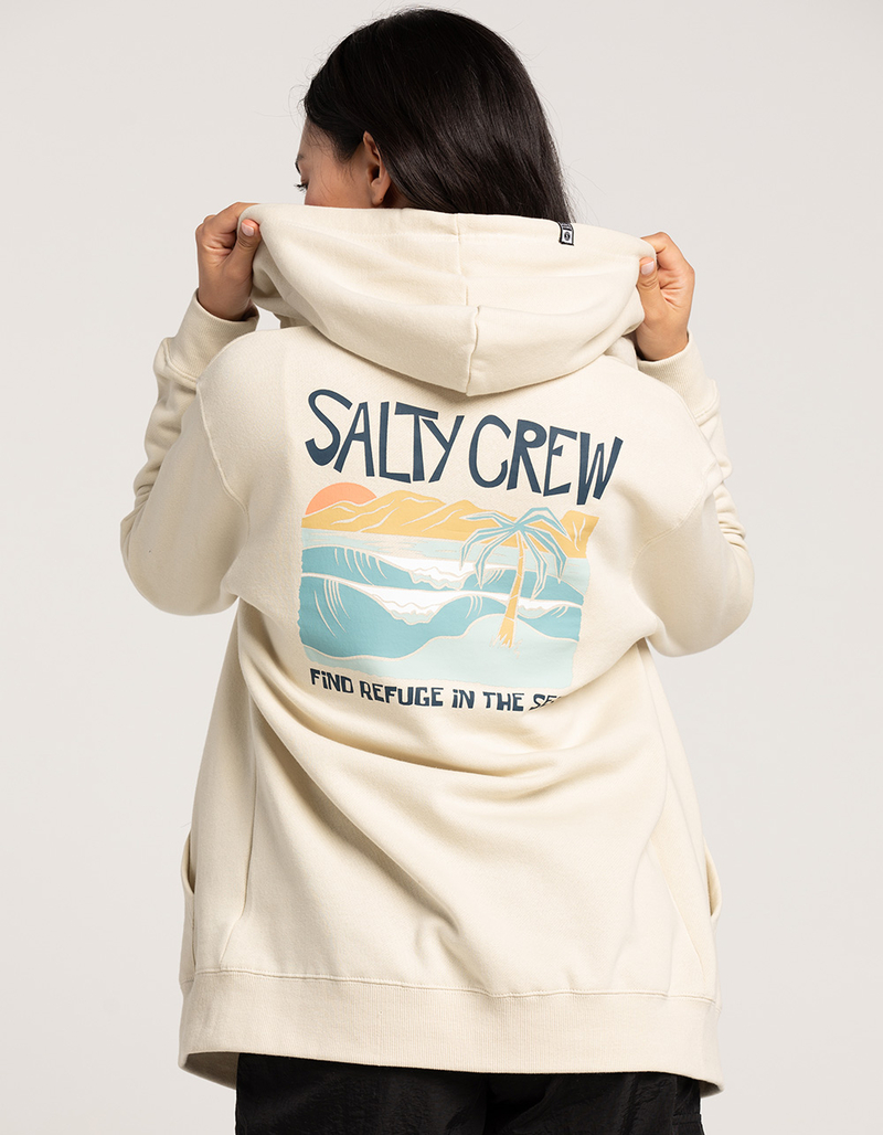 SALTY CREW Postcard Womens Zip-Up Hoodie image number 0