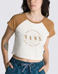 VANS OTW Branch Raglan Womens Crop Tee image number 4