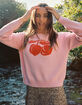 NOISY MAY Cera Cherry Womens Crewneck Sweater image number 1
