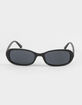 RSQ Square Wrap Plastic Sunglasses image number 2