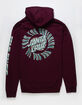 SANTA CRUZ Beginning Dot Mens Zip-Up Hoodie image number 1