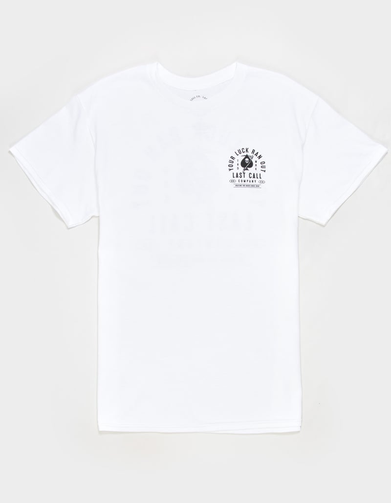 LAST CALL CO. Luck Badge Mens Tee image number 1