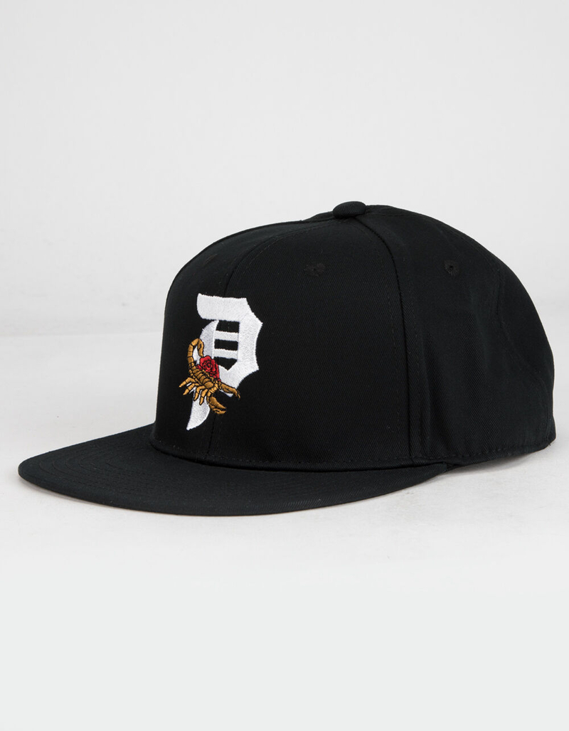 PRIMITIVE Scorpion Rose Mens Snapback Hat image number 0