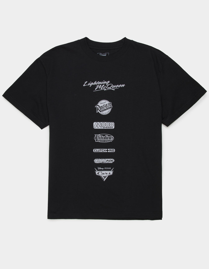 DISNEY Pixar Cars Lightning McQueen Mens Tee image number 1