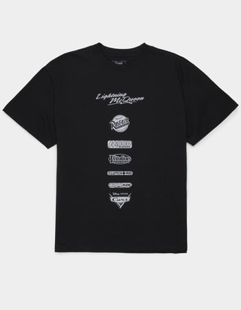 DISNEY Pixar Cars Lightning McQueen Mens Tee Alternative Image