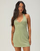 NECTAR CLOTHING Womens Halter Mini Dress image number 1