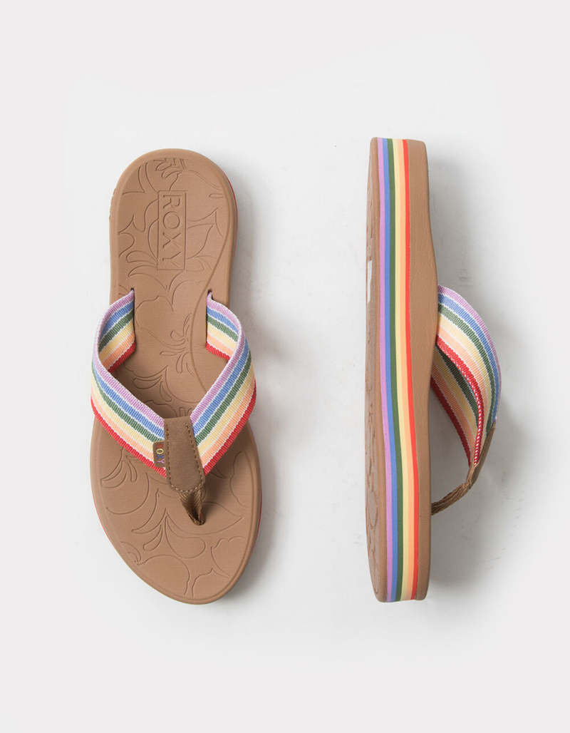 ROXY Colbee Hi Womens Rainbow Sandals image number 4