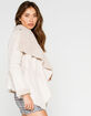 OTHERS FOLLOW Womens Reversible Plush Jacket image number 2