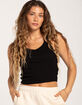 HEART & HIPS V-Neck Womens Crop Cami image number 1