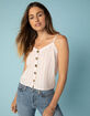 WEST OF MELROSE It All Lines Up Rose Womens Cami image number 1