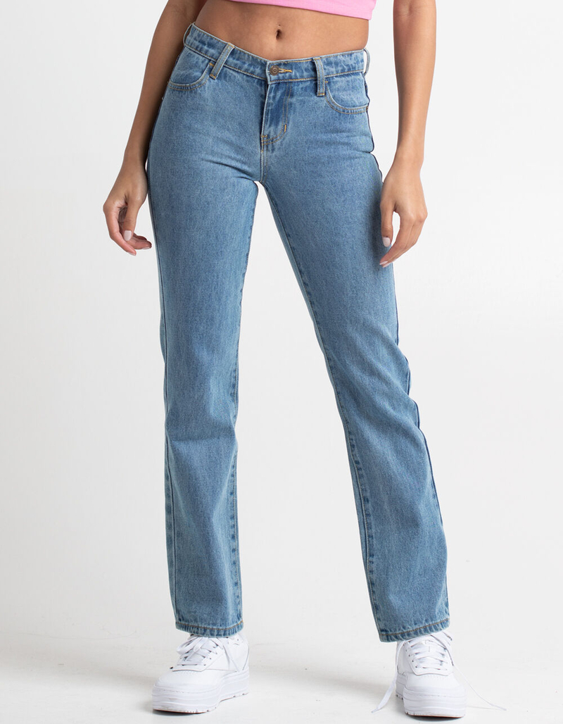 RSQ Womens Low Rise Slouch Jeans image number 1