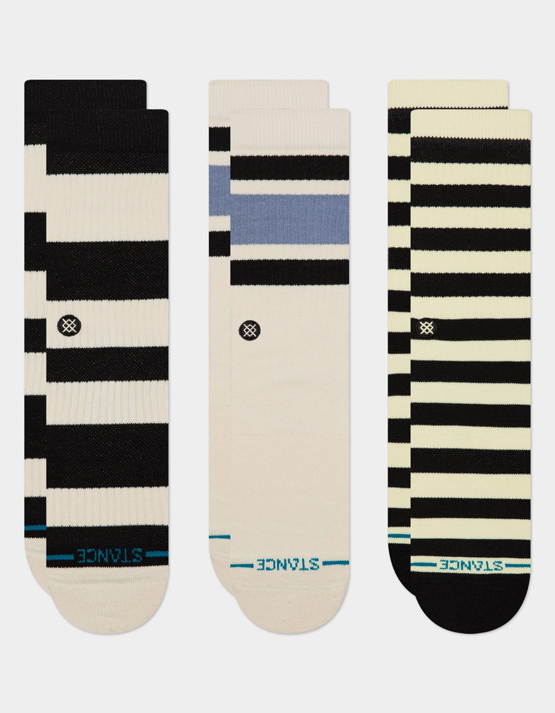 STANCE Fred 3 Pack Mens Crew Socks image number 0