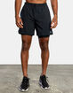 RVCA Yogger Train 2-in-1 Mens 17" Elastic Workout Shorts image number 2