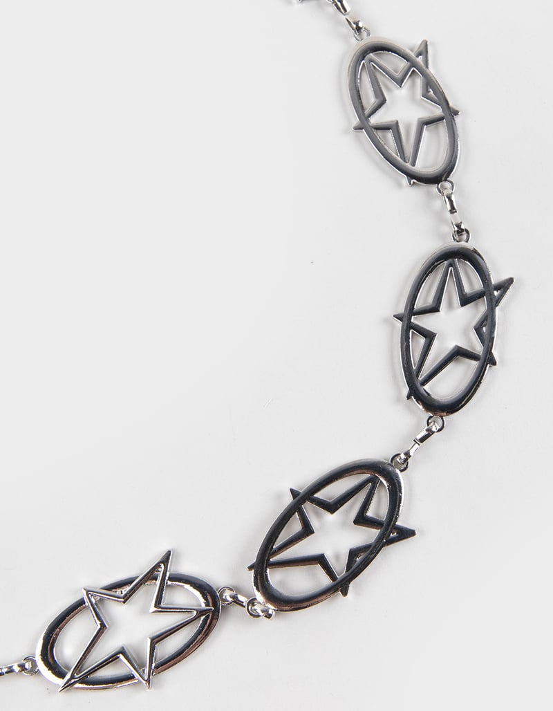 Y2K Star Chain Belt image number 1