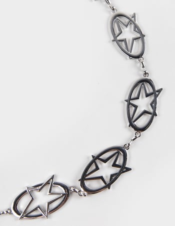 Y2K Star Chain Belt Alternative Image