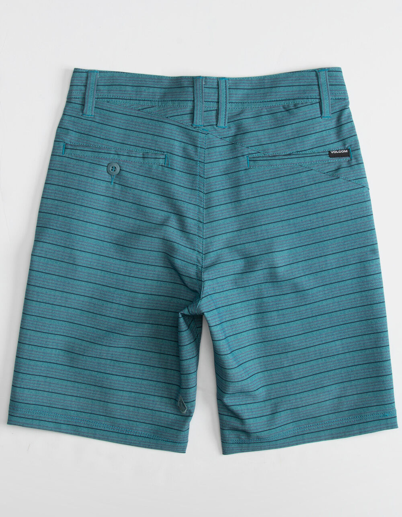VOLCOM Frickin Surf N Turf Mix Boys Blue Shorts image number 1