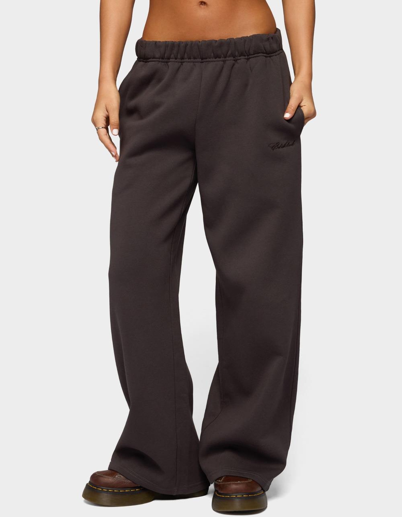 EDIKTED Basic Girl Wide Leg Edikted Sweatpants image number 0