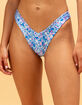 KULANI KINIS Purple Pearls Y Cheeky Bikini Bottoms image number 2