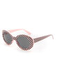 Checkered Kurt Pink Sunglasses image number 1