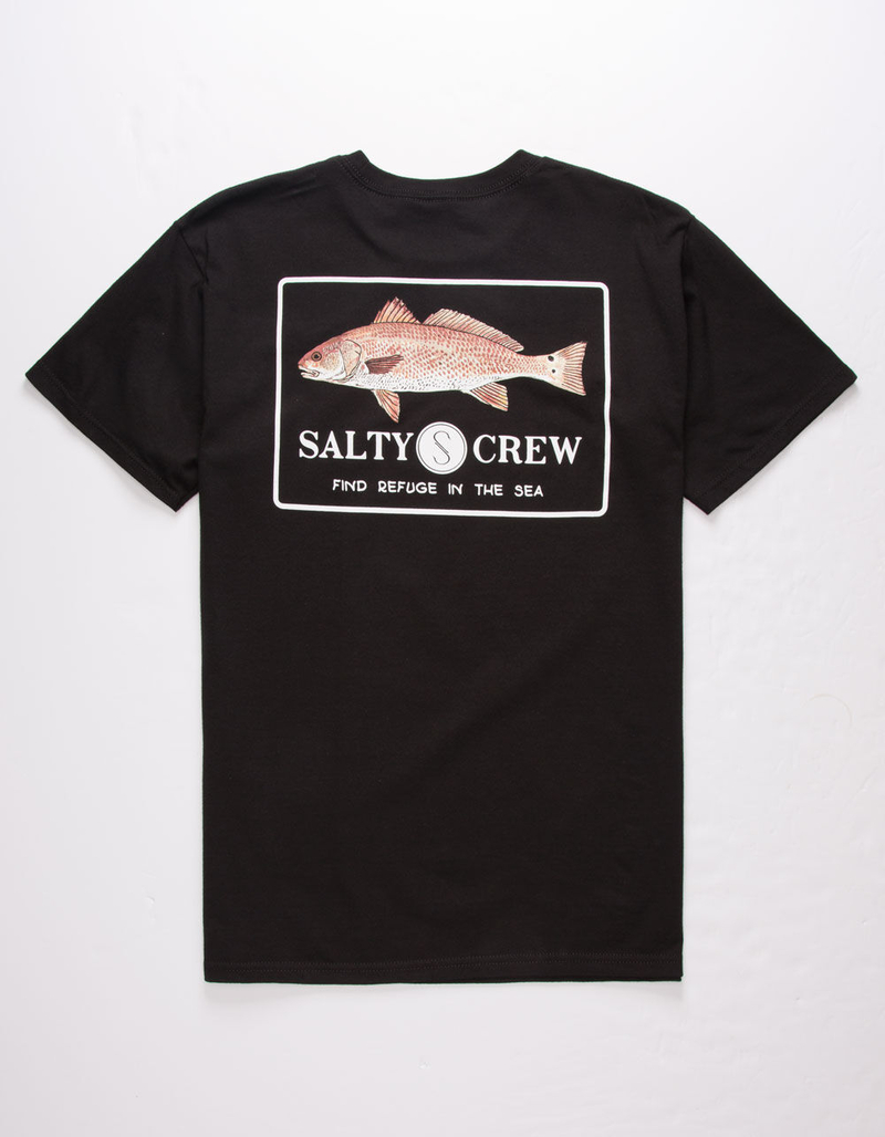SALTY CREW Spot Tail Black Mens T-Shirt image number 0