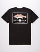 SALTY CREW Spot Tail Black Mens T-Shirt image number 1