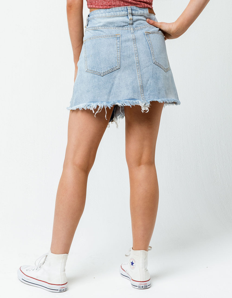 LIRA Cobra Ripped Denim Skirt image number 2