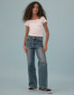 RSQ High Rise Wide Leg Girls Jeans image number 1