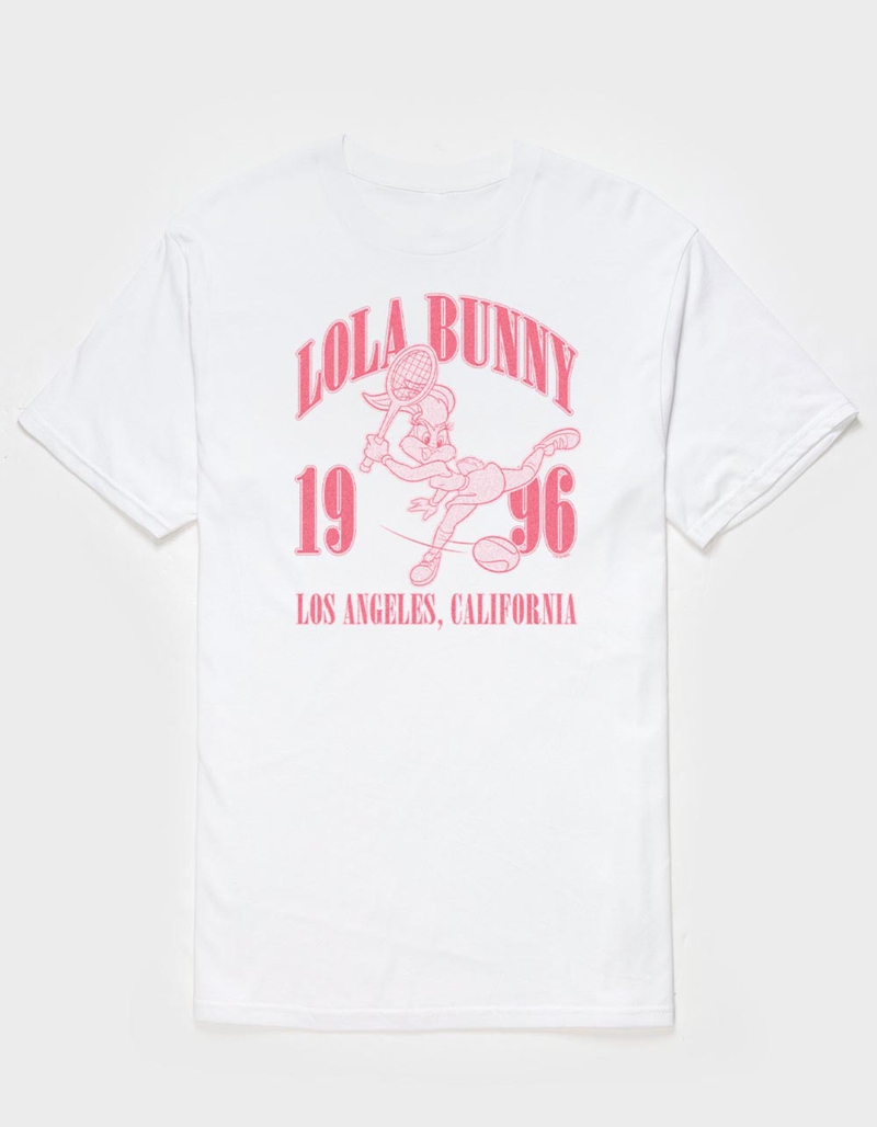 LOONEY TUNES Lola Bunny Tennis Unisex Tee image number 0
