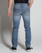 RSQ Seattle Mens Skinny Taper Ripped Jeans image number 4