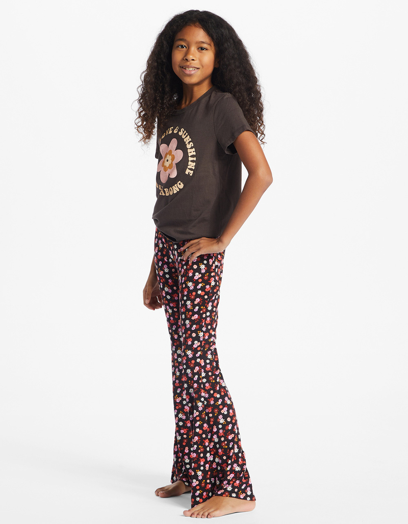 BILLABONG Tell Me Girls Elastic Waist Flared Pants image number 1