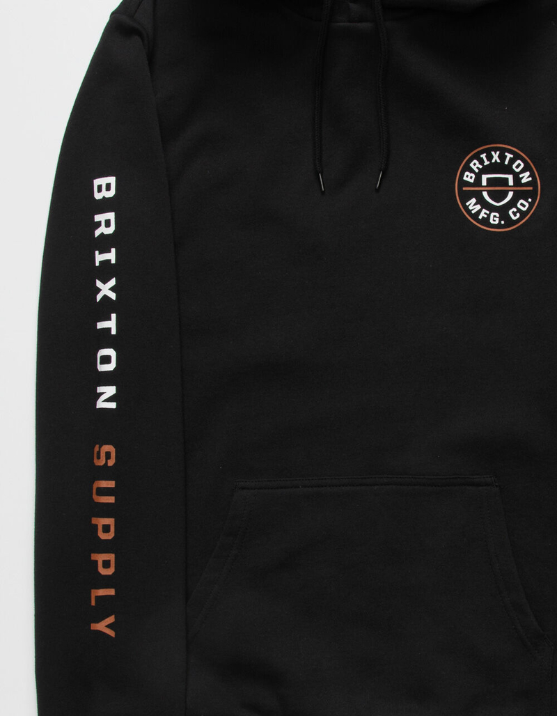 BRIXTION Crest Mens Hoodie image number 4