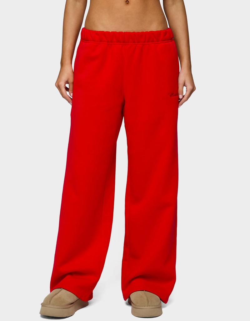 EDIKTED Basic Girl Wide Leg Edikted Sweatpants image number 0