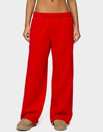EDIKTED Basic Girl Wide Leg Edikted Sweatpants Primary Image