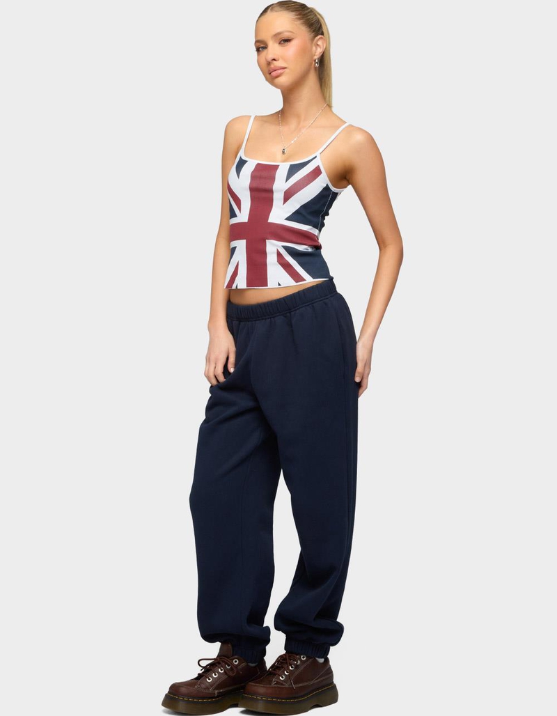 EDIKTED Petite Clark Oversized Sweatpants image number 3