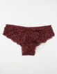 FULL TILT Everlasting Dreams Maroon Panties image number 2
