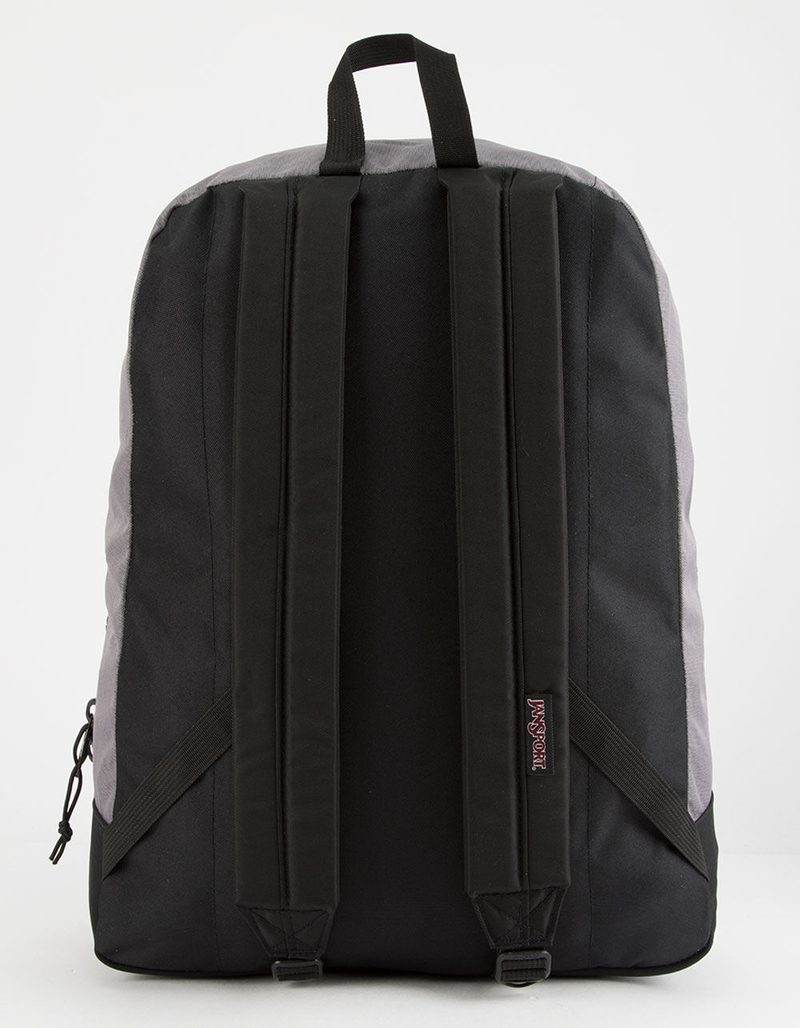 JANSPORT Super FX Gray Optical Zig Zag Backpack image number 2