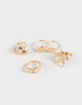 FULL TILT 5 Piece Starfish Ring Set image number 1