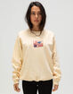 BDG Urban Outfitters Los Gatos Womens Crewneck Sweatshirt image number 1
