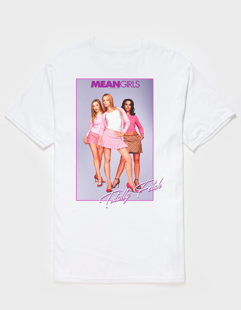 MEAN GIRLS Totally Fetch Unisex Tee WHITE Tillys