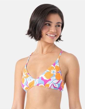 ROXY Topanga Canyon Athletic Tri Bikini Top Alternative Image