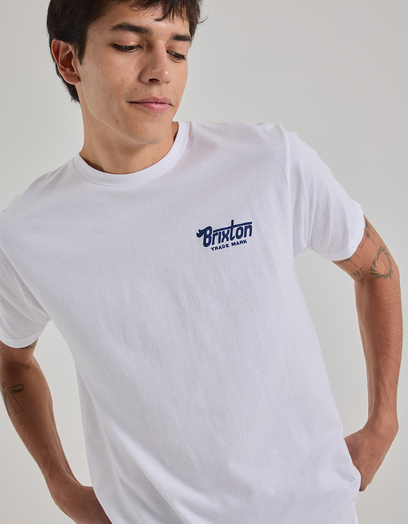 BRIXTON Gusto Mens Tee image number 3