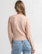 ELODIE Pointelle Womens Sweater image number 3