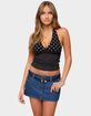 EDIKTED Ginny Mixed Polka Dot Halter Top image number 1