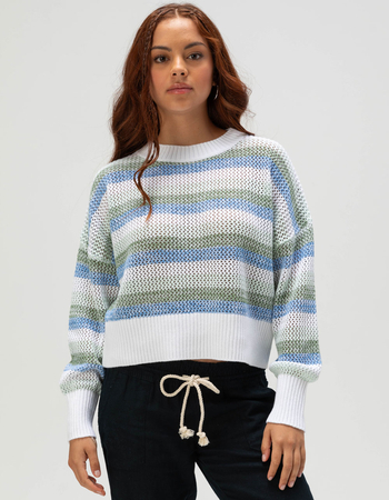 ROXY Frankie Womens Stripe Sweater Primary Image