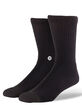 STANCE Icon 3 Pack Black Mens Crew Socks image number 2